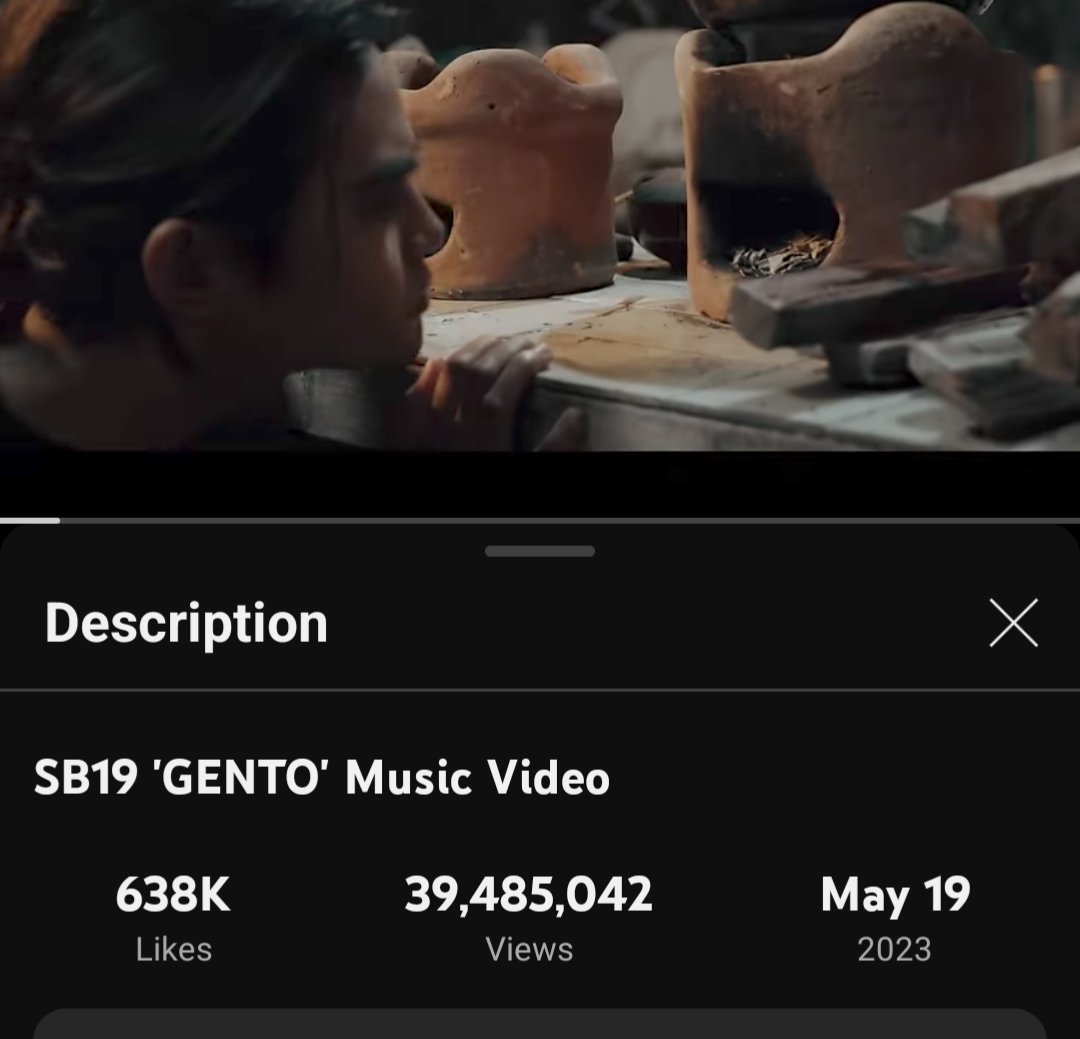 Lapit na mag 40M views, tara stream!

@SB19Official #SB19
#GENTO