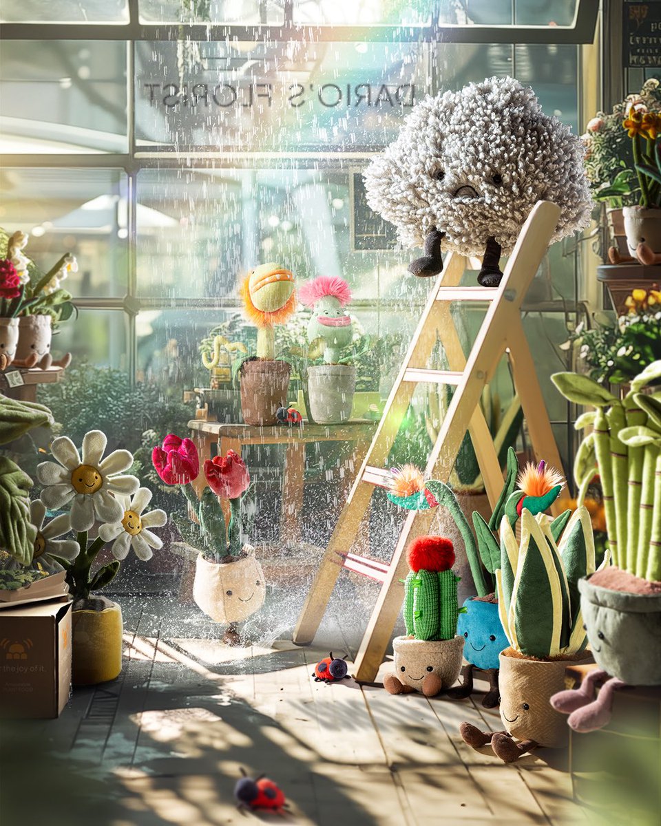 It’s always a sunny day in Dario’s florist - What Amuseables plant would you take home?