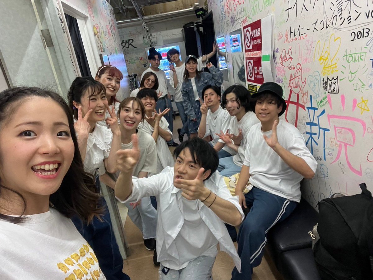 ありがとうございました！
初、写真係をおーりーさんにやらせてもらいました！
前と後ろの温度差すごい笑笑