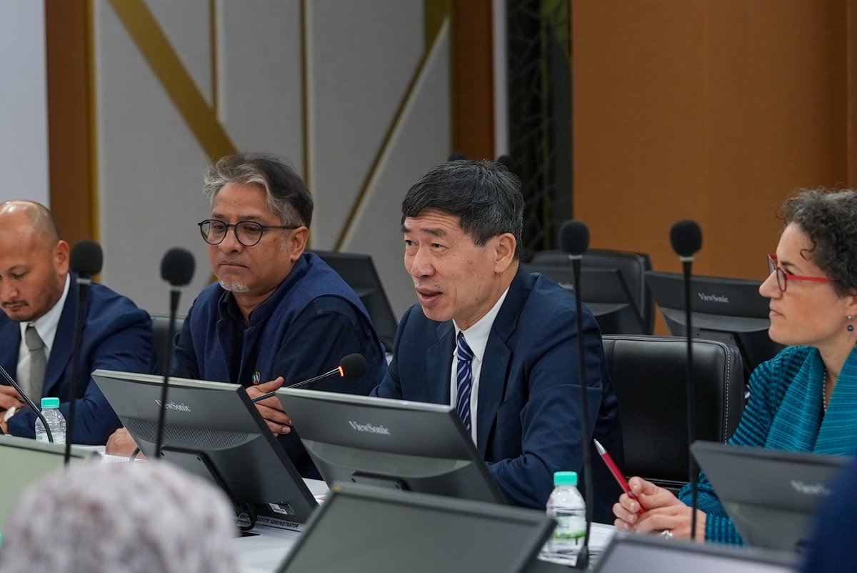 Expanding on UNDP's long-standing partnership w/ the Gov of 🇲🇾, YB @rafiziramli & Mr. @HaoliangXu exchanged views on the importance of robust national development planning as a means to reform. Other topics covered areas of mutual interest e.g. social protection & digitalisation.