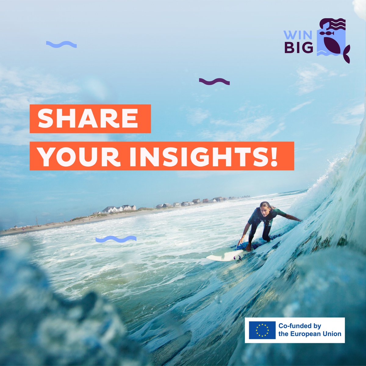 📢 Attention #marine researchers & professionals We are on a mission to advance #GenderEquality and #inclusivity in the 🇪🇺 #BlueEconomy and we need your help! Share with us your experiences & perspectives Your voice matters, regardless of your gender! ➡️winbigproject.eu/survey