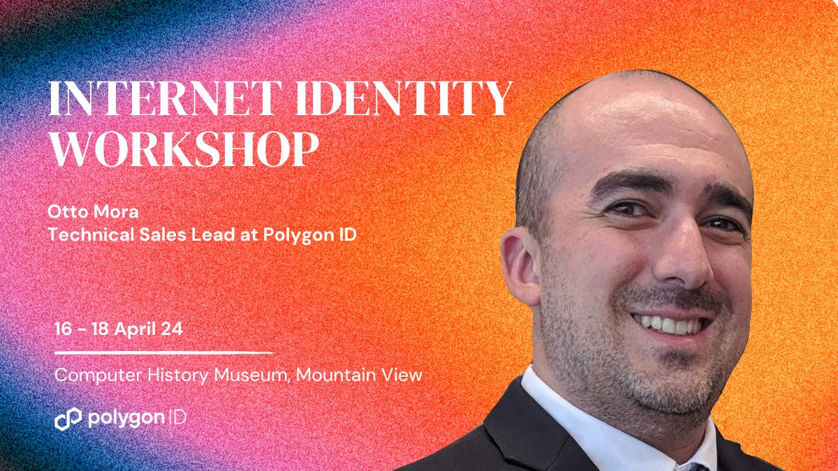 The Internet Identity Workshop (@idworkshop) has just started! Join @ottomorac in Mountain View, California from April 16-18, 2024: 👉 internetidentityworkshop.com Let's solve identity problems together 💜
