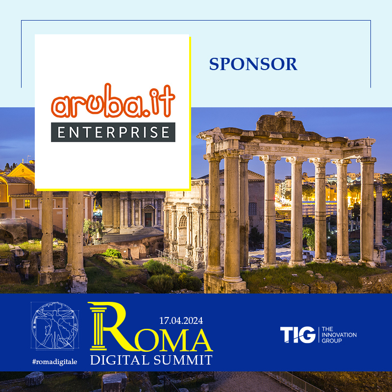 .@Arubait è Sponsor della II edizione di “Roma Digital Summit”, l'evento organizzato da @TIG_italia con @Roma e @CittaMetroRoma per promuovere la #DigitalTransformation nella PA e nei Sistemi territoriali. 
Appuntamento domani a Roma.

👉bit.ly/3OS3d3R

#RomaDigitale