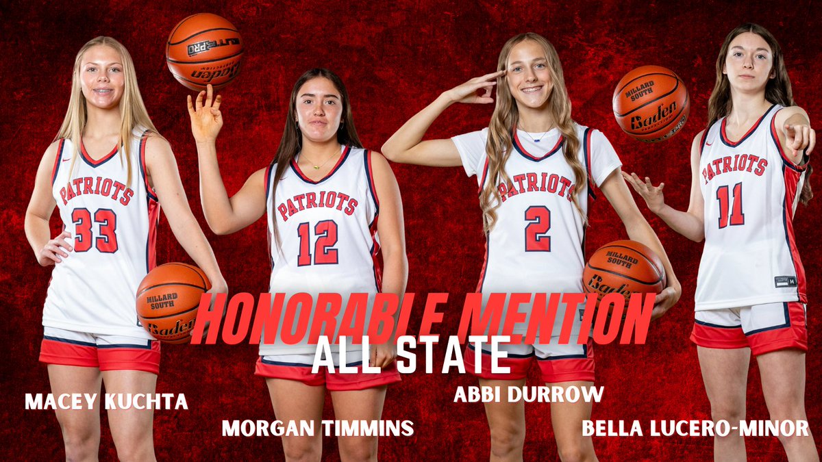 Congratulations Macey, Abbi, Morgan, and Bella for being selected Honorable Mention All-State! We are proud of you!