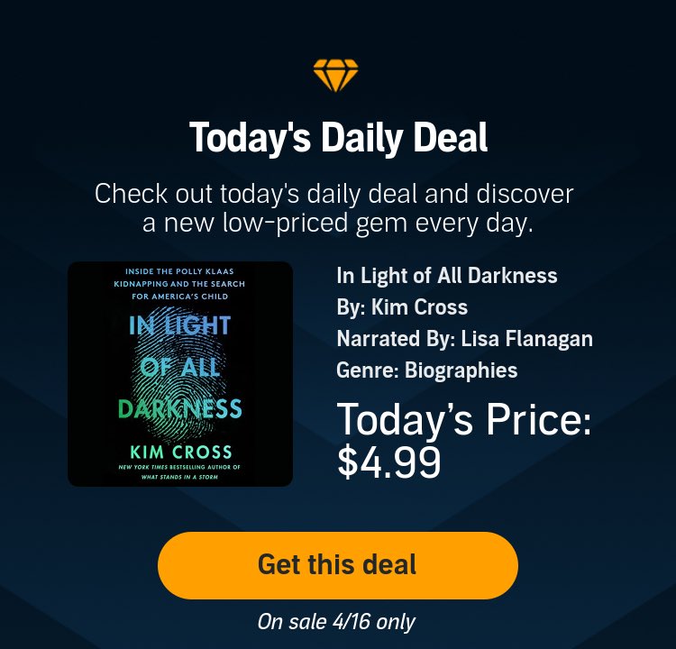 You won’t want to miss today’s Daily Deal!