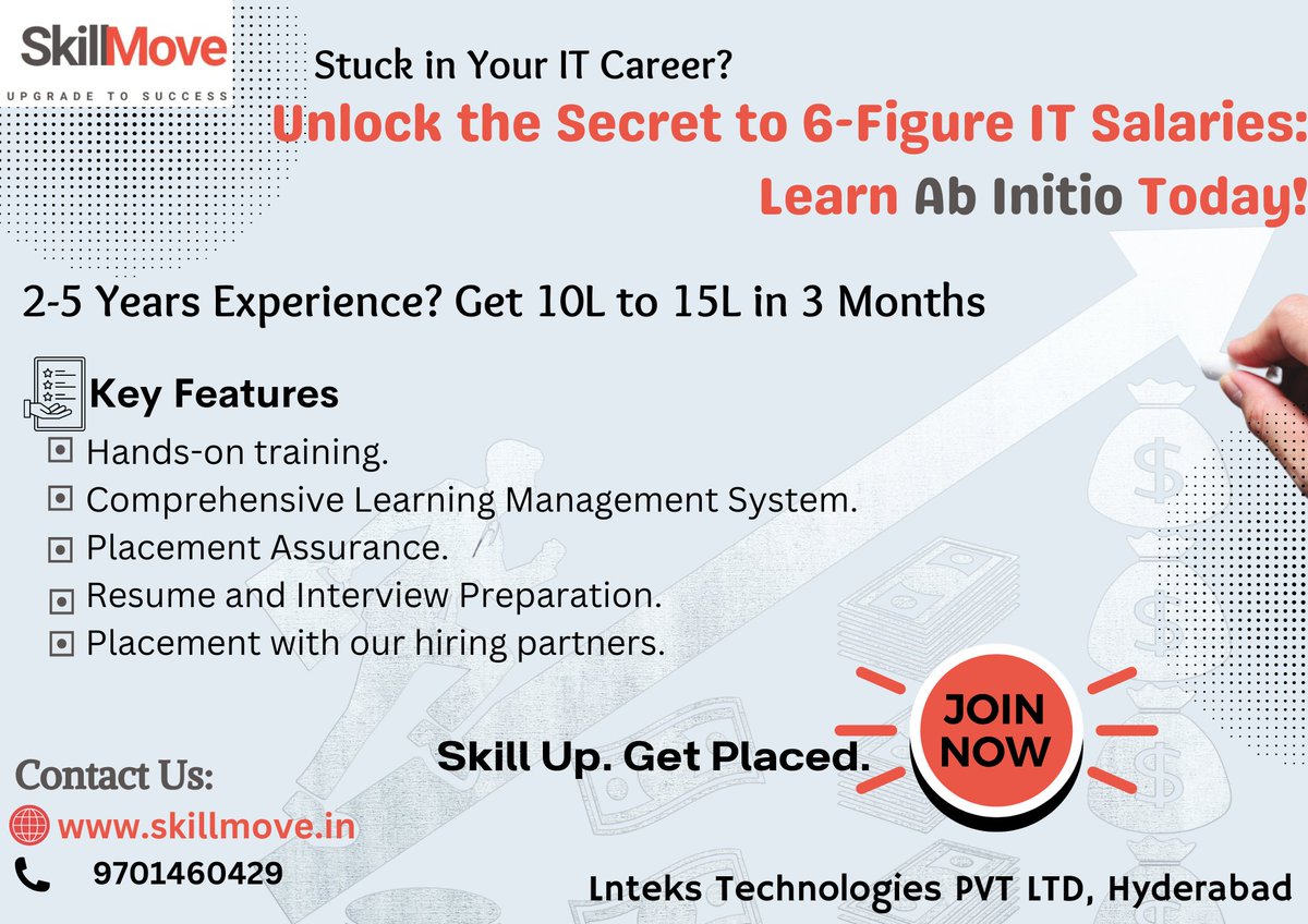Discover the Power of Abinitio: Elevate Your Career with Cutting-edge Data Integration Skills. Join our Course Today! #AbinitioCertification #TechTraining #CareerAdvancement #DataIntegration #ETL #JobOpportunities #ProfessionalDevelopment #SkillBuilding #LearnAbinitio