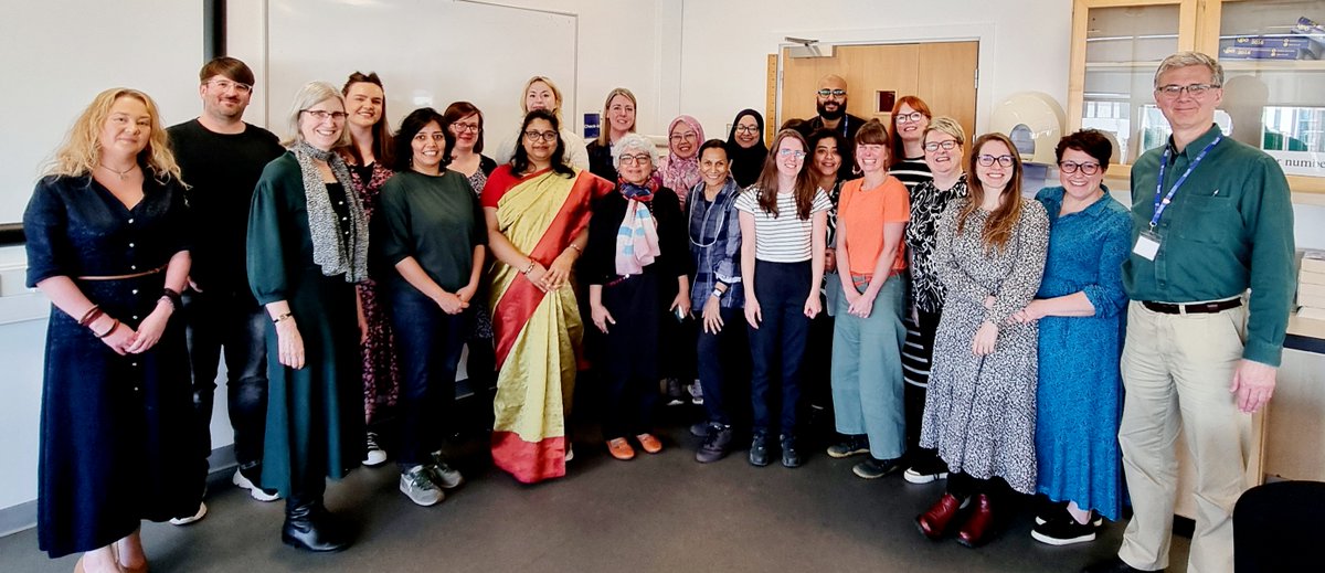 stitchinoz's tweet photo. Fantastic day at the @UoDHealthSci @MIRU_UK #MIRU_India2024 Seminar. Hearing about all the excellent research &amp; the impact it makes locally, nationally &amp; globally. Wonderful to share this day with our Indian colleagues Dr Sharma, Dr Jha, Dr Reddy &amp; Neha Singh from Quicksand https://t.co/X0FnKLZYFb