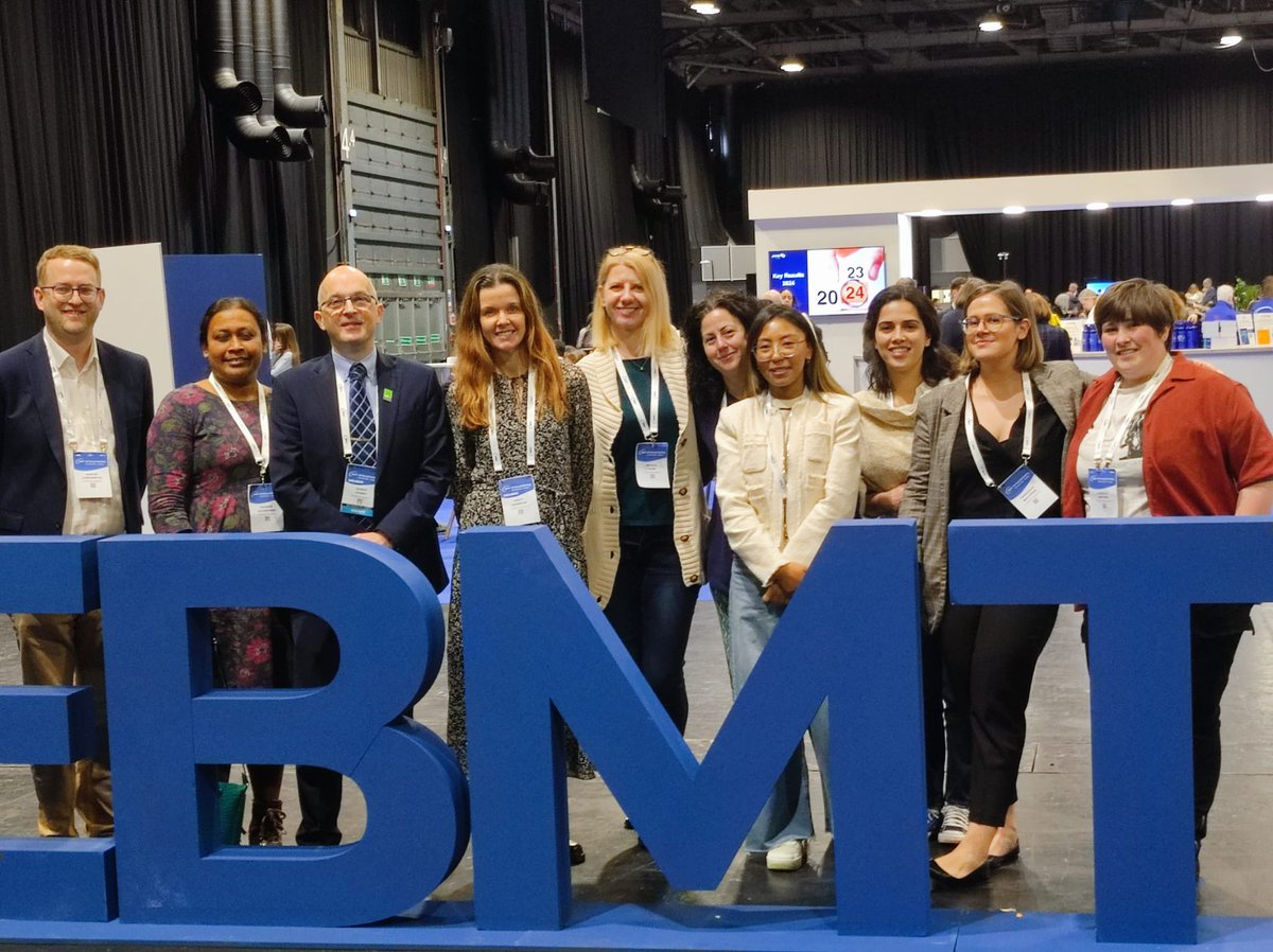 Strong team of clinicians, nurses and pharmacists from Oxford #EBMT2024