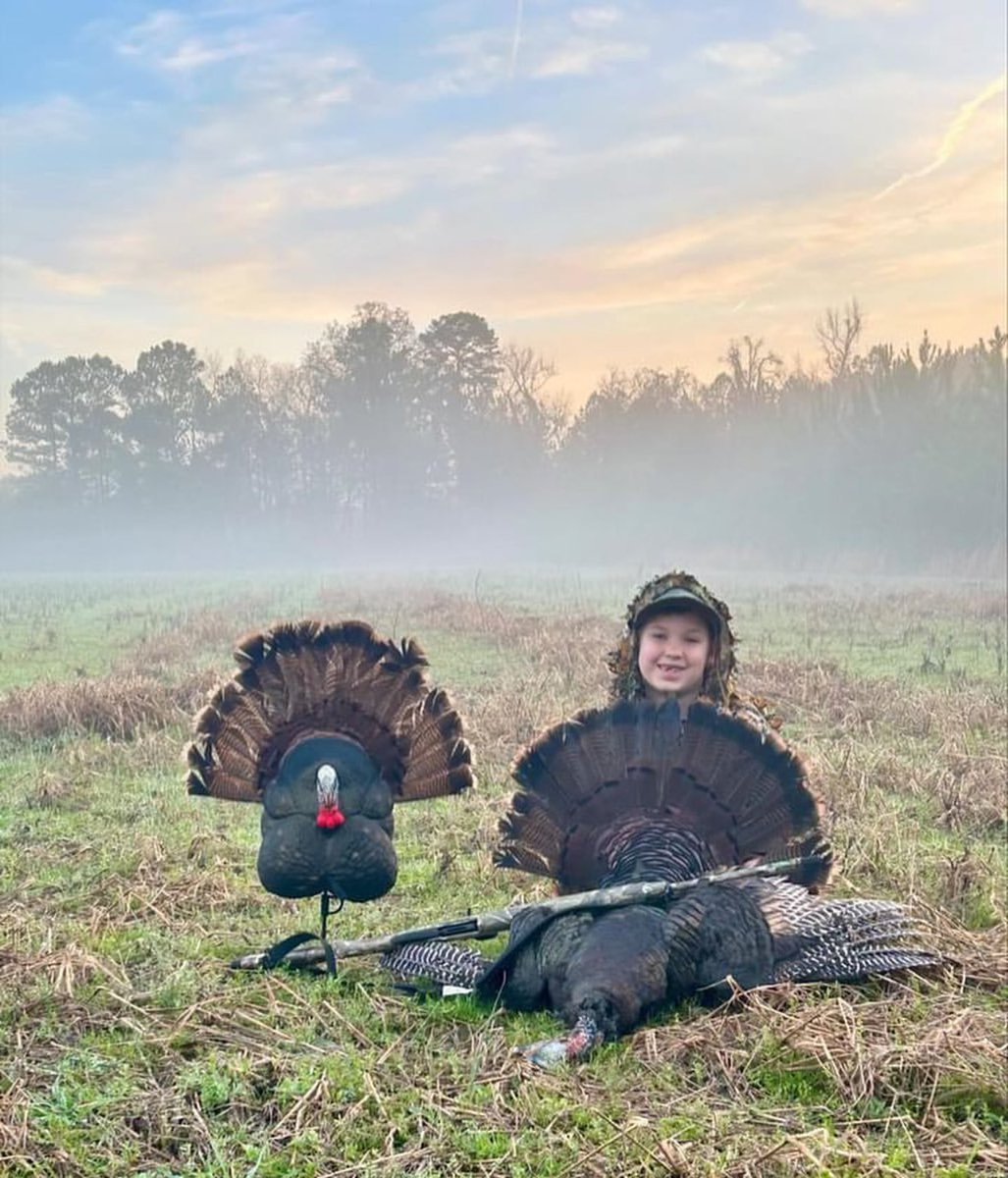 First turkey for Gray, 8 years old! Way to go Gray!!! Via @whitneymhendo