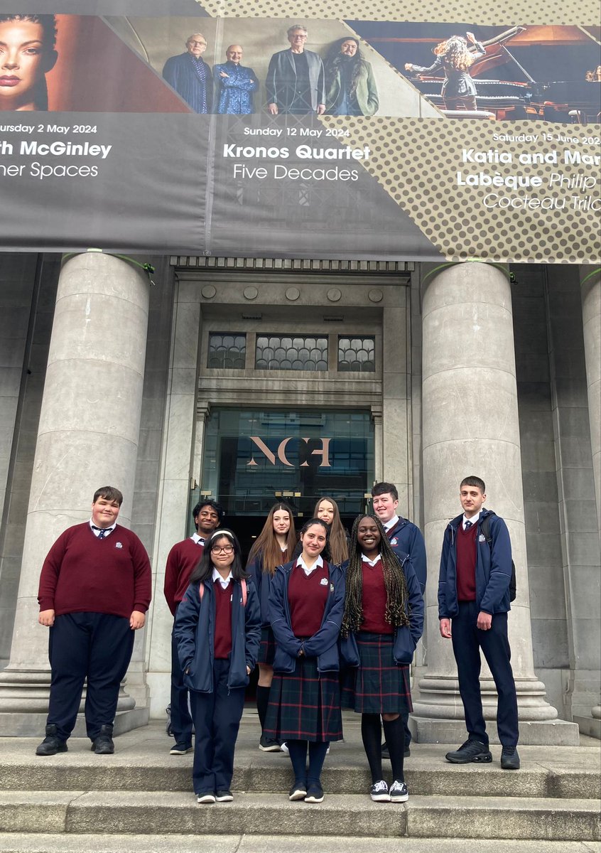 5th year music students attended a performance of Tchaikovsky’s Romeo and Juliet at National Concert Hall today @ddletb #excellenceineducation #art #music
