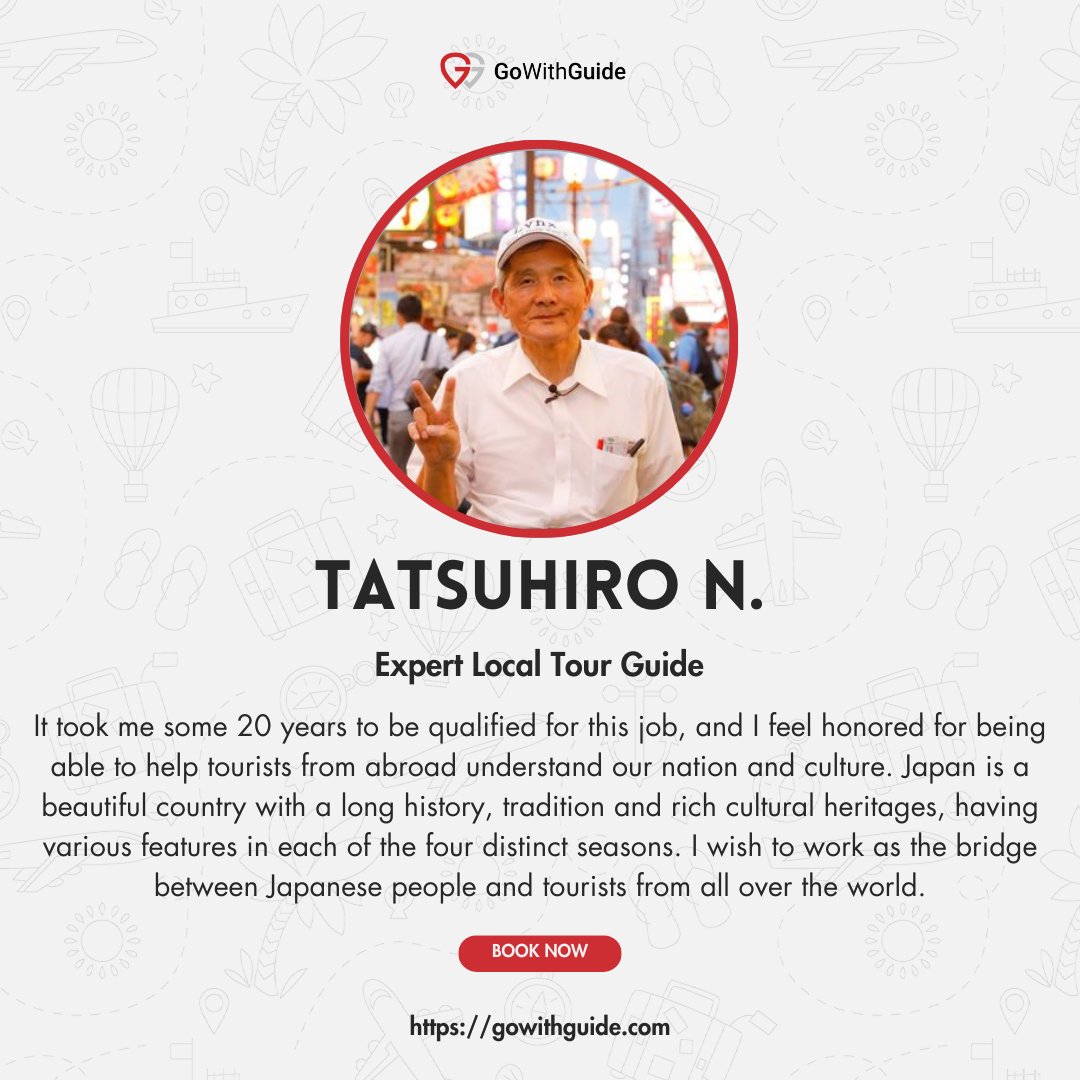 GoWithGuide's tweet image. Where in the world is #gowithguide today? We’re back in #japan, saying farewell to #sakuraseason with this #cherryblossom filled tour of greater #kyoto by Tatsuhiro N. with traveler Shereen L. Tour guide: Tatsuhiro N. check him out here! gowithguide.com/supplier/358