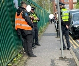 Specially Trained #ProjectServator officers have been deployed today with plain clothes officers around King David High School and Northumberland Street. Security officers in the area are very vigilant and keep n touch with us to let us know what's going on. Please do the same