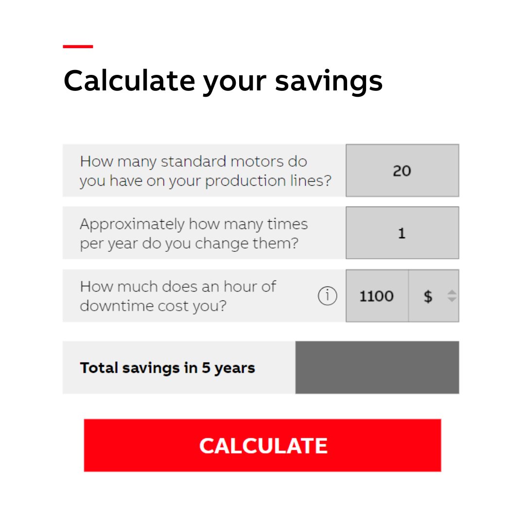 Understanding the true cost of equipment in the  #FoodandBeverage industry goes beyond the price tag. It's about longevity and hygiene. Learn how #ABB #FoodSafe motors can save you money in the long run. Calculate your potential savings on our website ➜ ecs.page.link/xmK8C