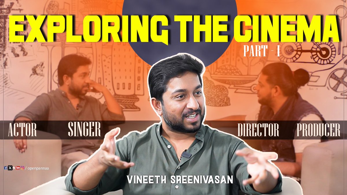 Exploring the Cinema with #VineethSreenivasan #IngadhanTwistu @cinemapayyan ▶️ youtu.be/Y5UfQ3M-nhc