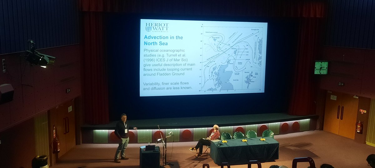 EIMR2024 (@eimr2024) on Twitter photo Last but certainly not least we have <a href="/DavidSeaWoolf/">David Woolf 💙</a> explaining to us how particle tracking models can be used to understand ecological connectivity between offshore infrastructure (stepping stones) in the North Sea. Last but certainly not least we have <a href="/DavidSeaWoolf/">David Woolf 💙</a> explaining to us how particle tracking models can be used to understand ecological connectivity between offshore infrastructure (stepping stones) in the North Sea.