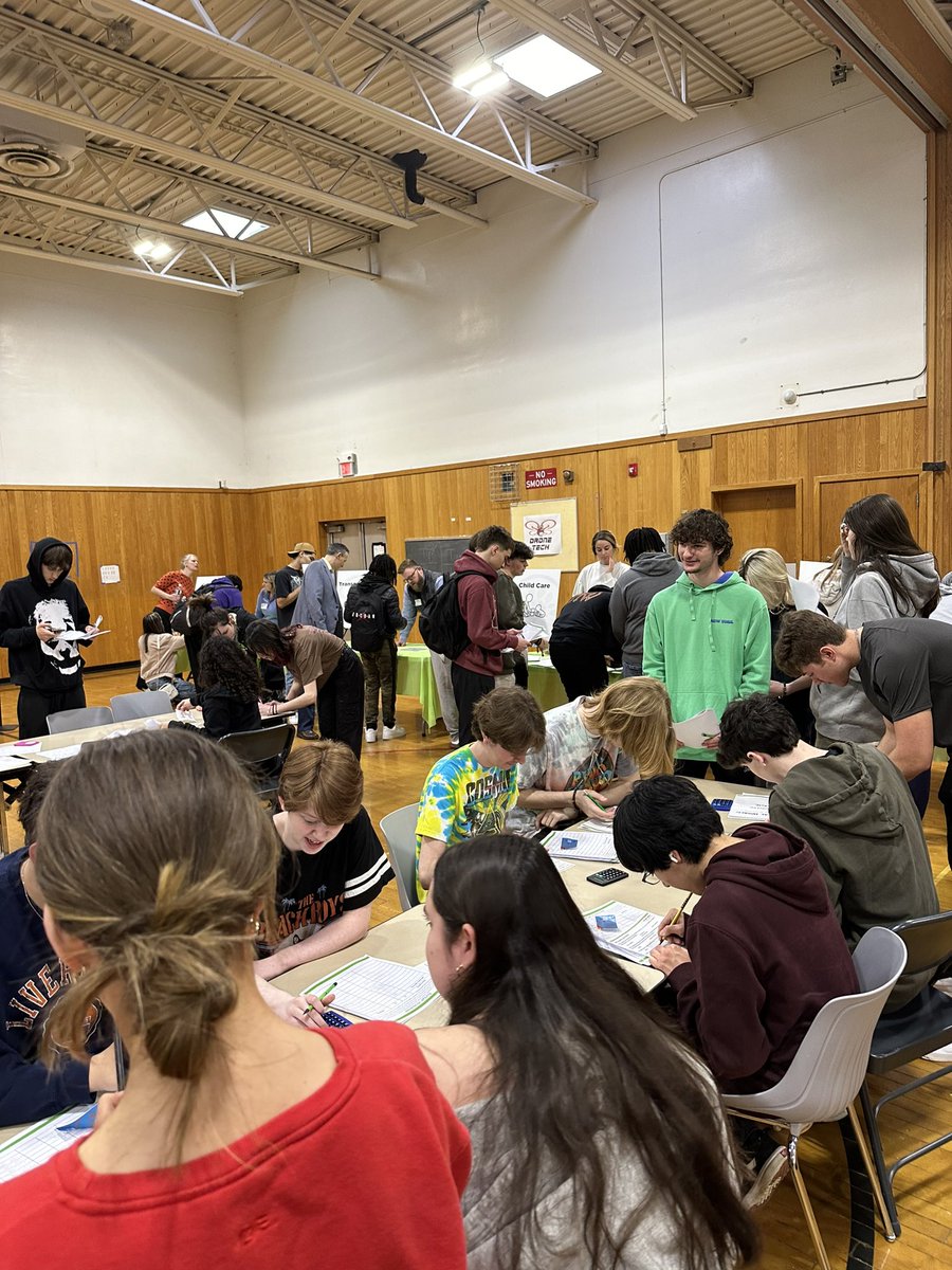 Yesterday Liverpool CTE Capstone students had an incredible experience with Sidney Federal Credit Union in the Real World Money simulation! Students chose a career, received a budget, and learned how to spend their money in real world situations! Thank you SFCU! #ThisIsLiverpool