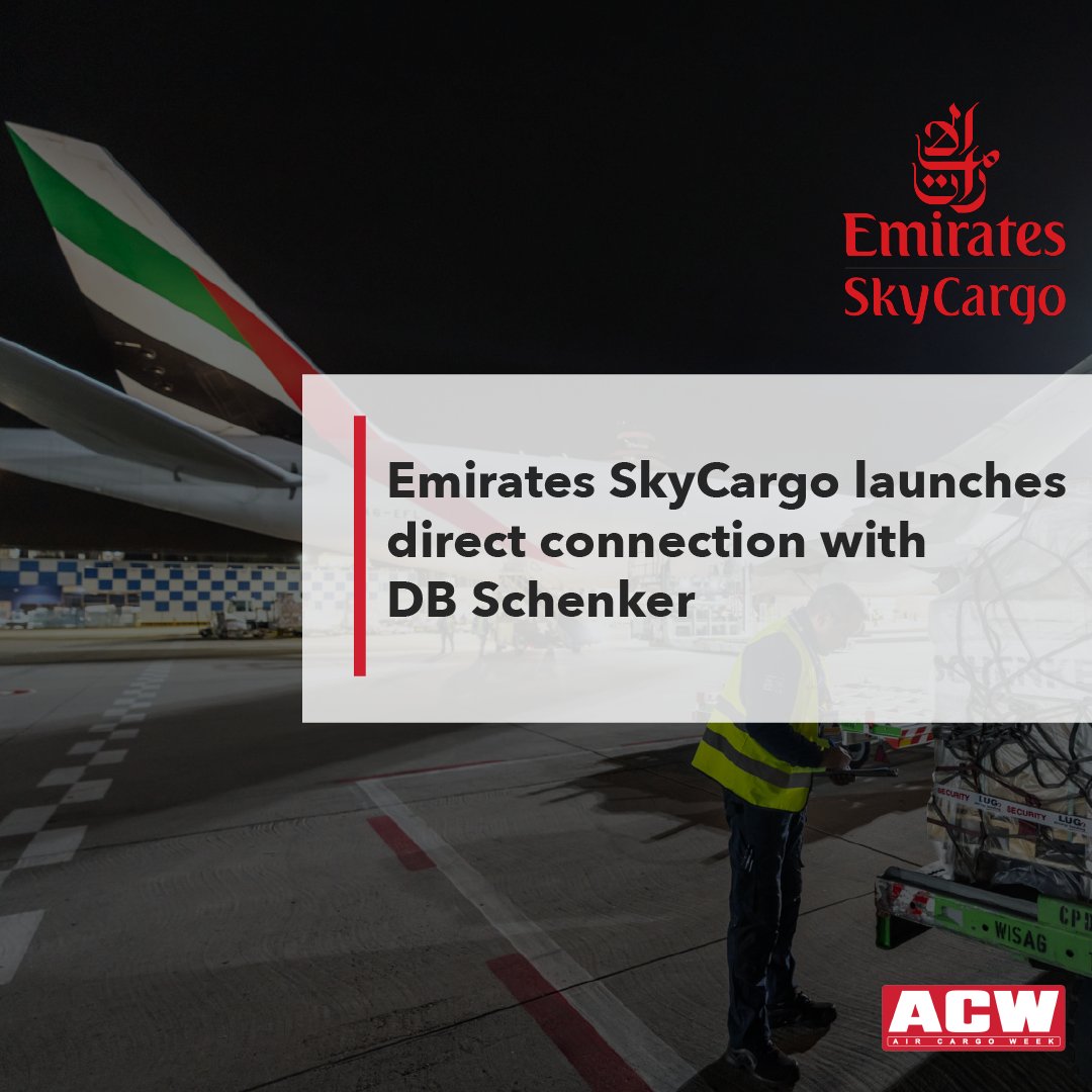 Emirates SkyCargo launches direct connection with DB Schenker

ow.ly/qY8l50Rh5bG

 #EmiratesSkyCargo #AirCargo #LogisticsSolutions #GlobalLogistics #SupplyChain #CargoConnections #AirFreight #InternationalShipping