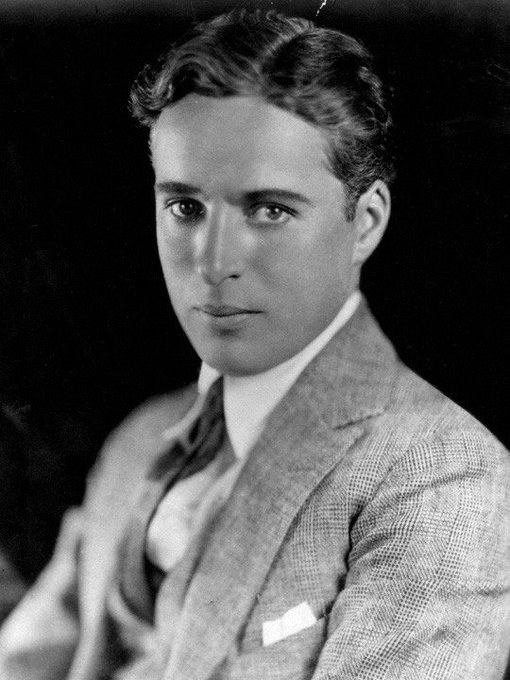 Charlie Chaplin was born on this date April 16 in 1889. Photo: Strauss-Peyton Studio. #OTD