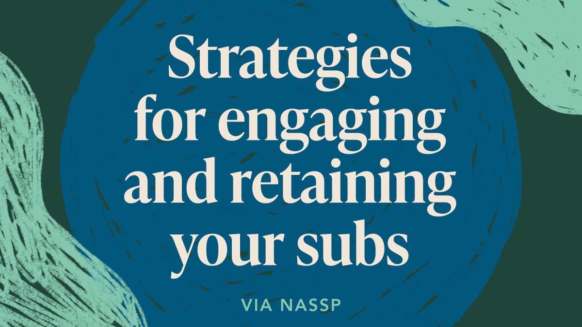 Have you ever had this thought?: 'How can I get great substitute teachers to take more days at my school?' If yes, this was written for you. ⤵⤵⤵ nassp.org/publication/pr…