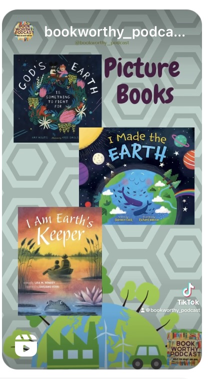 Thank you, @bookworthy_podcast, for your #EarthDay #picturebookrecommendations including my God's Earth is Something to Fight For! #EarthDay2024 #kidlit #childrensbooks #kidsbooks #booksforkids #childrensbook #childrensbooks #childrensauthor #booksforchildren #christianbooks