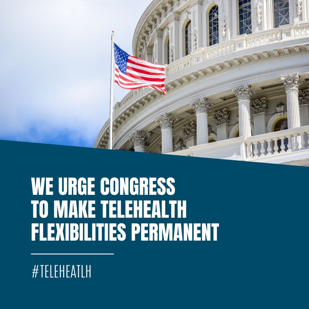 Did you know 1 in 5 adults struggle with a mental health condition, but 160 million Americans live in areas with behavioral health workforce shortages?

Telehealth is one way to ensure people get the care they need. #telehealthisbehavioralhealth #telehealthtuesday