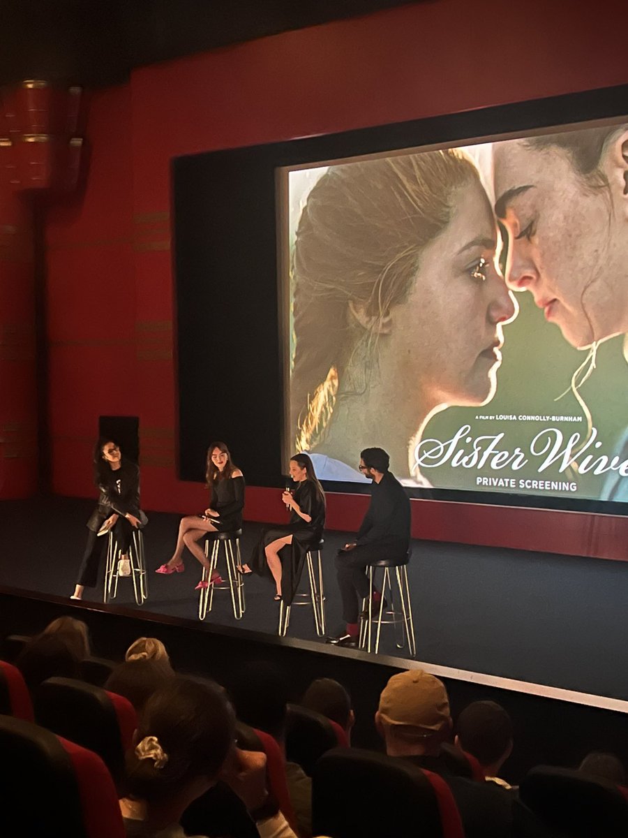 CaitlinFRose's tweet photo. What a night ✨ Congratulations to Louisa, Augusta, Mia, Michael and every crew member involved in this beautiful short film! It was an absolute joy to see the fruits of your hard work, beautifully shot and performed- can’t wait to see what you all do next 🎥 @sisterwivesfilm 🫶🏼 https://t.co/fjxLghxWn9