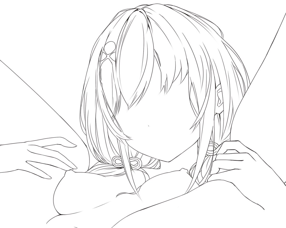 進捗です
全然進みませんでした
でも髪いいかんじだとおもいます 