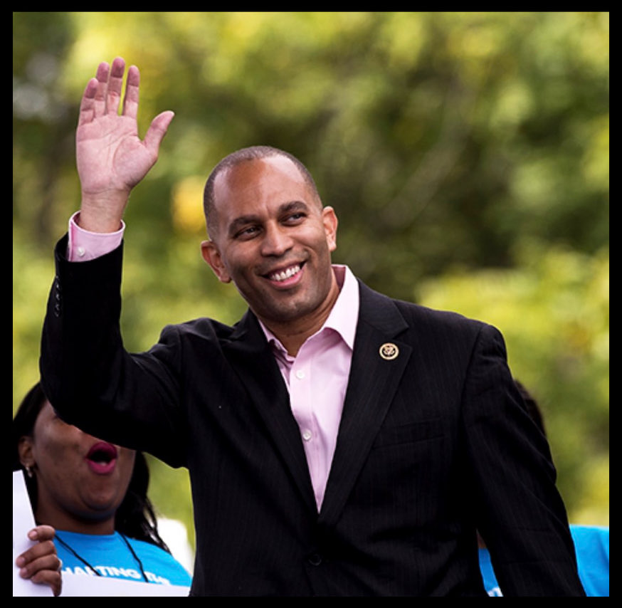 Raise a ✋ for Rep. Hakeem Jeffries, the next Speaker of the House! 🙏💙