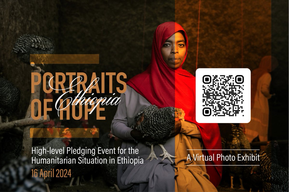 📸 Don't miss this captivating photo exhibition from @UNinEthiopia & humanitarian partners. Link: ethiopia-portraitsofhope.tiiny.site