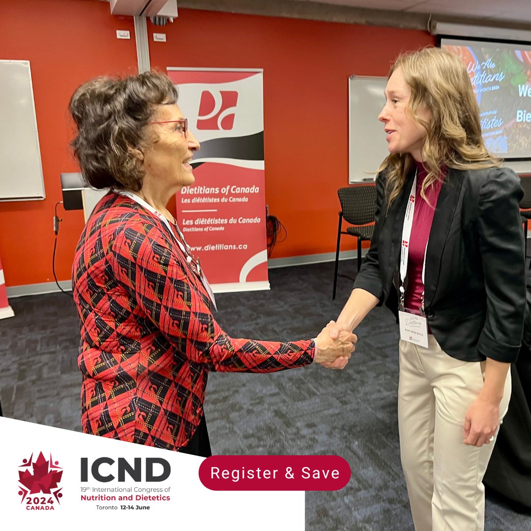 Price increase on April 20 🚨 Register for ICND2024 before prices increase. At ICND, you can connect with industry peers, researchers, and other professionals. Connect over breakfast, morning yoga, poster viewings and evening socials! Register: icnd2024.ca/registration/