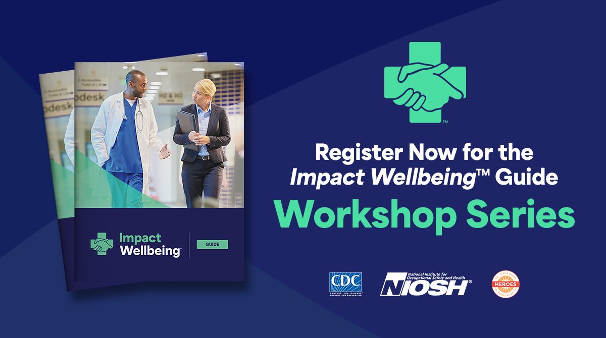 Register for part one of our #ImpactWellbeing Guide Workshop Series on April 23! Featuring @drbreenheroes and guests to discuss reviewing your hospital’s operations and building a professional wellbeing team. bit.ly/49mfXao