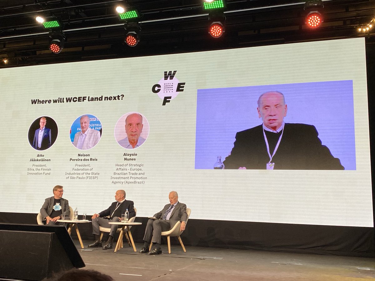 Next stop Brazil - WCEF2025!!! ⁦@WCEF2024⁩ ⁦<a href="/SitraFund/">Sitra</a>⁩ ⁦<a href="/Ulkoministerio/">MFA Finland 🇫🇮</a>⁩ ⁦<a href="/BusinessFinland/">Business Finland</a>⁩