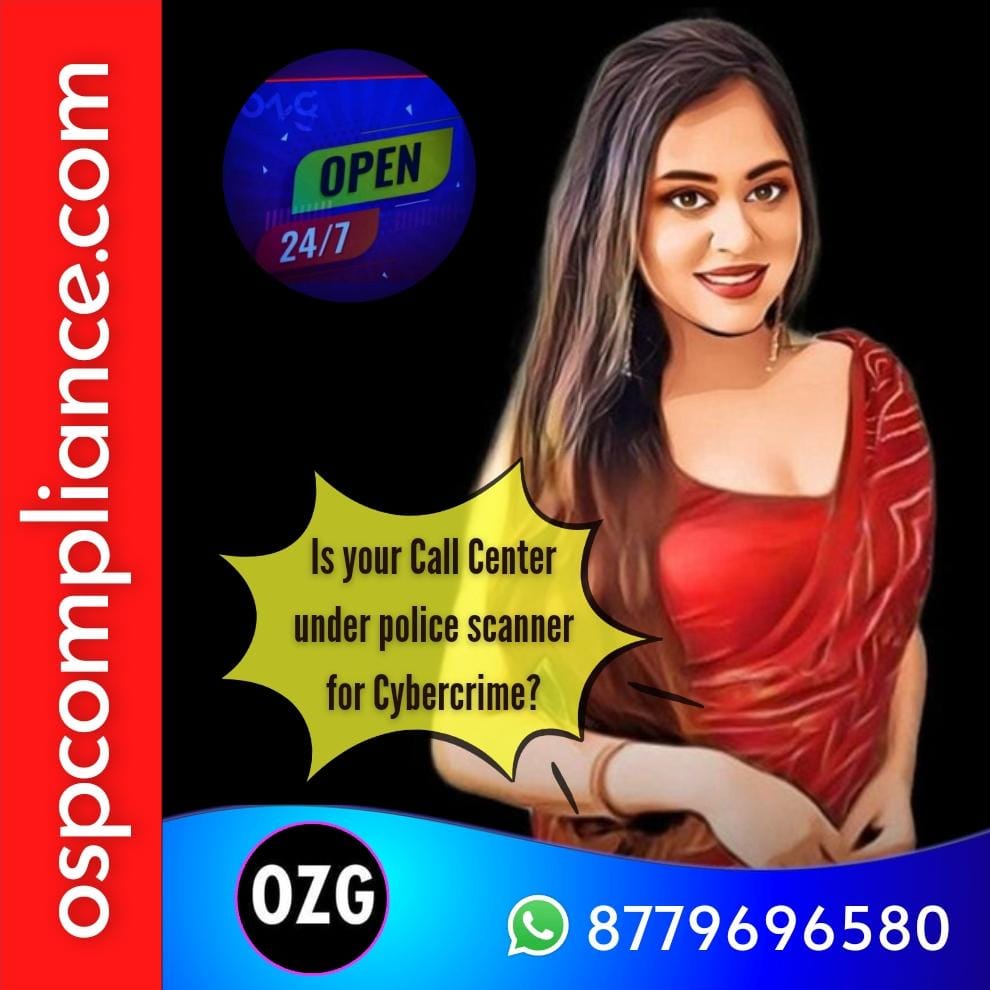 🟣 #BPO 🟢 #CallCenter

In June 2021, the DoT issued a new set of regulations for #OSP - #PoliceRaid continue to #CallCenters engaged in #Cybercrime.

Chat📲 8779696580
🏠 OSPcompliance.com

#callcenterscam #OspConpliance #OzgLawyers #DoTlicense #OspConsultant #loanapp #OZG
