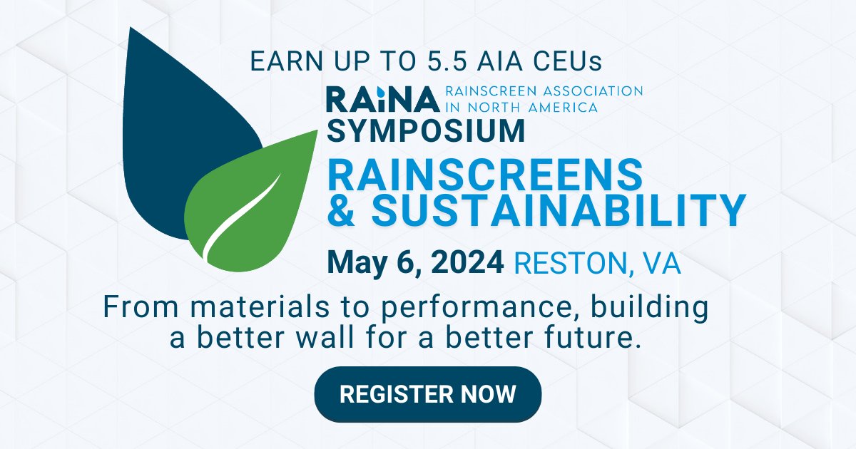 archpaper's tweet photo. The Air Barrier Association of America's annual Building Enclosure conference is back on the east coast with 2 full days of learning. Have you registered yet? https://t.co/szl09L1fhy #abaa2024 #architects #airbarrier #abaa https://t.co/mUB3292q0s