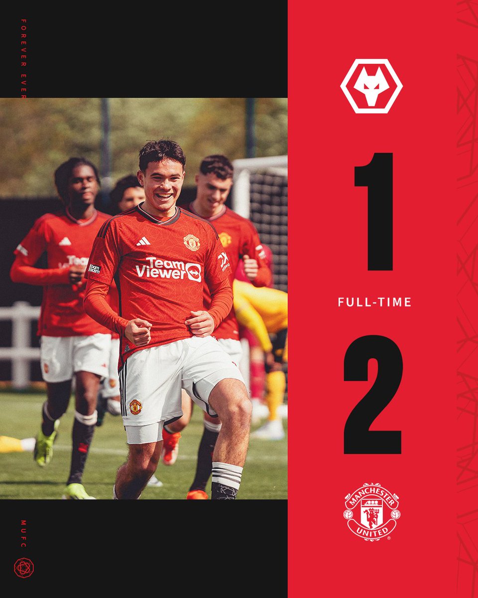 🏆 Our #MUAcademy U18s have done it! 🏆 Today's win secures the #U18PL North Division title 🎉 #MUFC || @PLYouth
