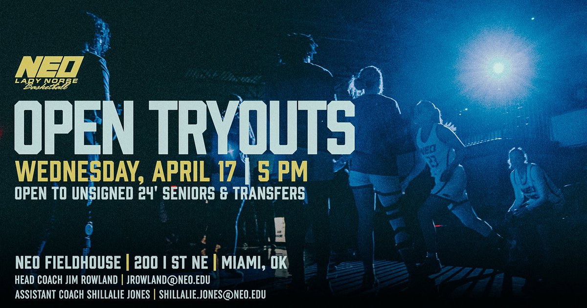 🚨Tomorrow is The Day🚨 Calling out All Unsigned Seniors or Transfer Players still looking for a place to call home!! 🗓️ Wednesday, April 17th ⏰5:00pm #RowNorseRow
