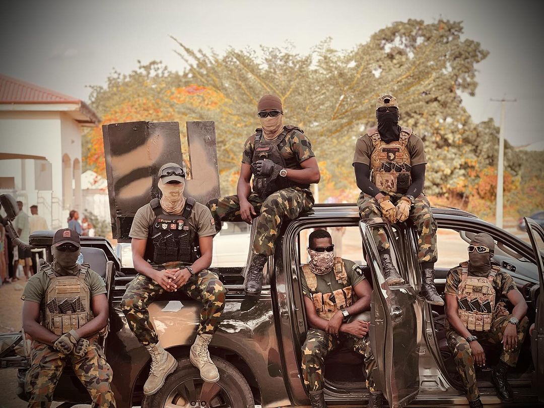 Nigerian air force Special operations Forces Operators.
#Panthers