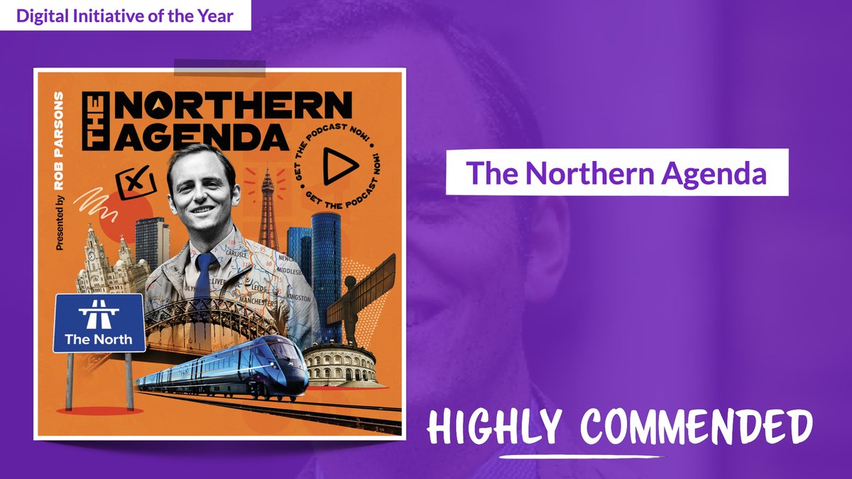 Congratulations to @NorthernAgenda_ on being highly commended in the Digital Initiative of the Year category at the #RegionalPressAwards 2024!