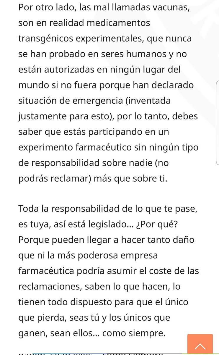 Esto es lo q publicaba en la web en abril de 2021. Se sabía, se advertía, se nos silenció y ahora, otra vez más, los negacionistas teníamos razón y decíamos las cosas tal y como eran, como siempre, estamos en el lado de la verdad. Artículo completo 👇 lasfuerzasdelbien.org/los-vacunados-…