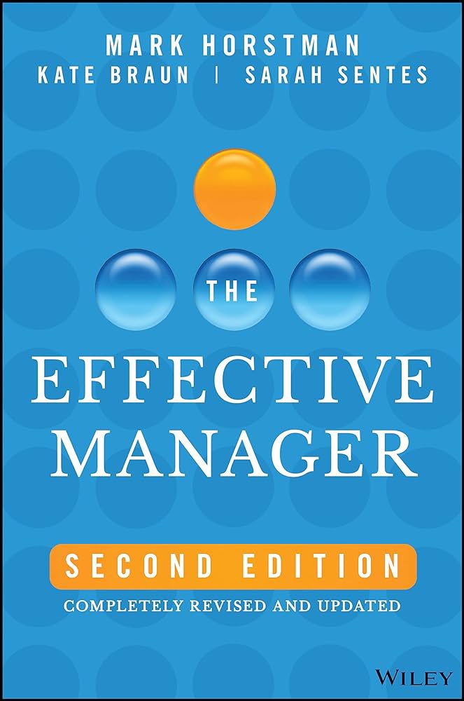 When someone becomes a manager, I only recommend two books to them. 

(1) “The Effective Manager” 

by <a href="/mahorstman/">Mark Horstman</a>  with <a href="/ssentes/">Sarah Horstman</a> &amp; Kate

(2) “The Team That Managed Itself” by <a href="/cwodtke/">Christina</a> 

Yes I’ve read both at least thrice, along with other books on management and pretty much