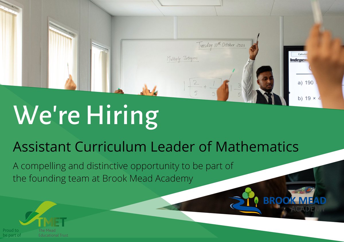 Brook Mead Academy tweet media