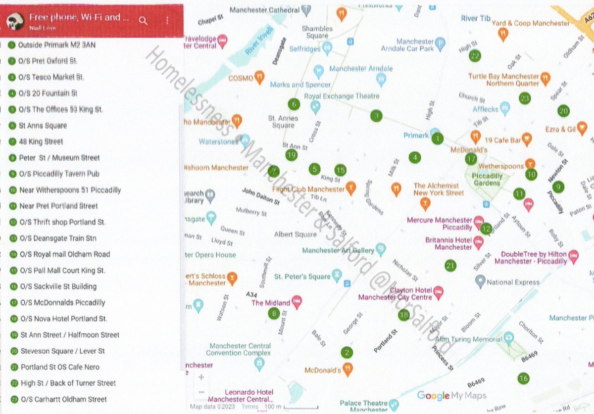 Yo yo yo 
The list of Street homeless services in #Manchester along with maps one showing their locations and another showing free phone locations  courtesy of @bt_uk

#MaketheChangeMakeitRealChange

#EndHomelessnessMCR
We Need #homesnotbeds