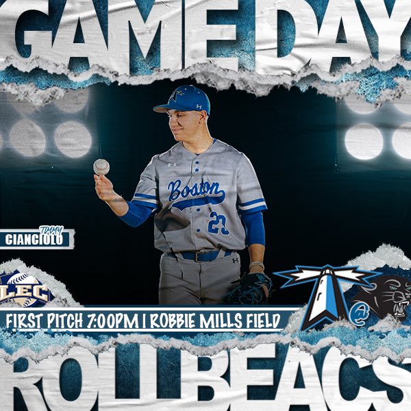 BeaconsBaseball's tweet image. It’s game day! Continuing with LEC play. 

🆚 Plymouth State University 
🕖 7:00pm
📍Laconia, NH
🏟️ Robbie Mills Field 
🎥 Live Stats and stream can be found at athletics.plymouth.edu

#RollBeacs #FeedTheMeter #FindAWay