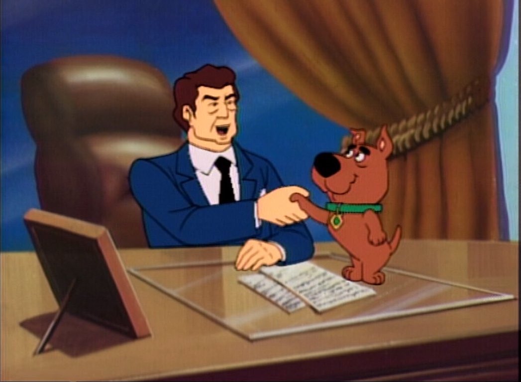 You hate Scrappy-Doo because he's mildly irritating. I hate Scrappy-Doo because he shook hands with Ronald Reagan.

We are not the same.