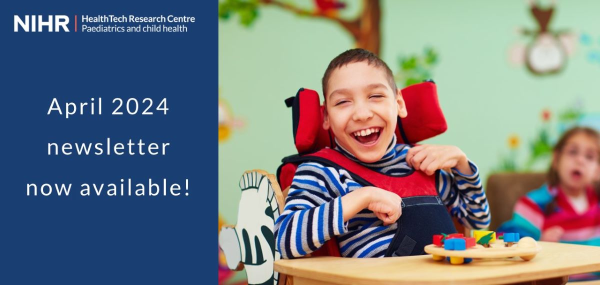 NIHR HRC in Paediatrics and Child Health (@nihrchildrenhrc) on Twitter photo Our first monthly newsletter as an NIHR HealthTech Research Centre is now available!
Click here to read the April issue & sign up to our mailing list by clicking 'Subscribe' on the top left👉 mailchi.mp/6e34c0796bc2/n…
<a href="/NIHRresearch/">National Institute for Health and Care Research</a> @NIHRcommunity <a href="/NIHRinvolvement/">NIHR Involvement</a> <a href="/NIHRtakepart/">Be Part of Research</a> Our first monthly newsletter as an NIHR HealthTech Research Centre is now available!
Click here to read the April issue & sign up to our mailing list by clicking 'Subscribe' on the top left👉 mailchi.mp/6e34c0796bc2/n…
<a href="/NIHRresearch/">National Institute for Health and Care Research</a> @NIHRcommunity <a href="/NIHRinvolvement/">NIHR Involvement</a> <a href="/NIHRtakepart/">Be Part of Research</a>