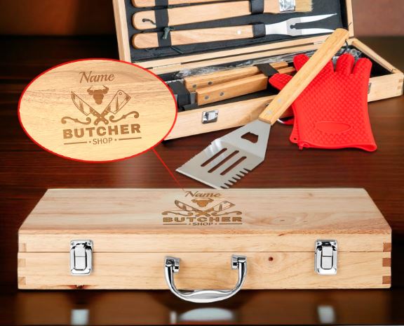 If you've ever wanted to have a personalized set of BBQ tools, here you go - amzn.to/3Jn0lc4

#grill #grillingseason #bbq #bbqtools #bbqlovers