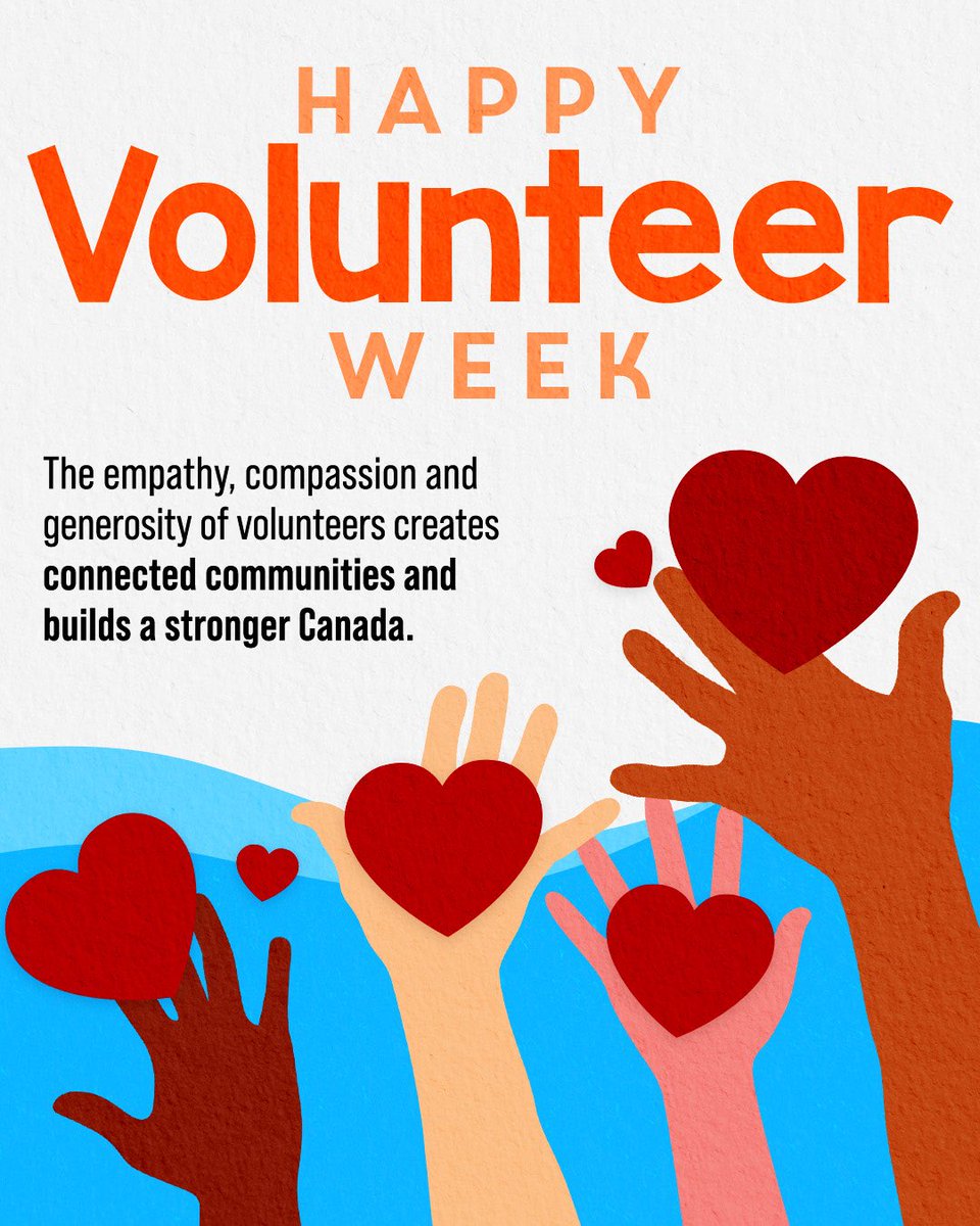 Volunteers provide so much to our communities and country. This #volunteerweek and every week, we thank you for all you do every day. #volunteering #communitybuilding