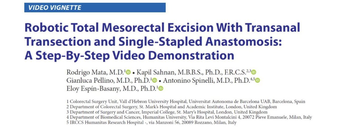 Este jueves!! Los esperamos a todos!! Dr Rodrigo Mata presentando 🤖TME con anastomosis TTSS!! 18hs 🇵🇹 19hs 🇪🇸 15hs 🇧🇷🇦🇷🇺🇾🇨🇱 13hs 🇺🇸🇨🇴🇵🇪 12hs 🇨🇷🇲🇽 Link de inscripción bit.ly/3zLlSGw @AlejandroSolP @eloiespin @JGMAzevedo @RmataSurg