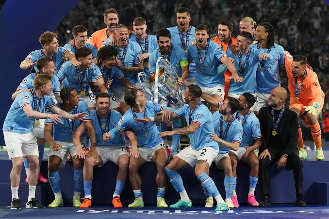 Manchester City are closing in on a second consecutive treble.

Can they make it happen?

#SportsEco
#Africatotheworld