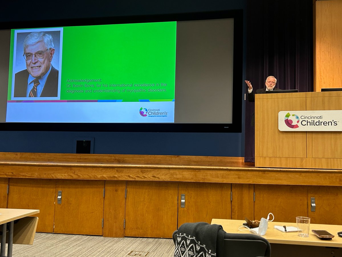 Our fellow, Dr. Joeanne Salise, presenting at the #CCHMC #PediatricGrandRounds this morning. fantastic work Dr. Salise! We are proud of you! 😀 #CincyKidsPGR #pedipathfellowship #PediPath #PediatricPathology #wearecincykids #cincykidspathology #cchmc #cincinnatichildrens